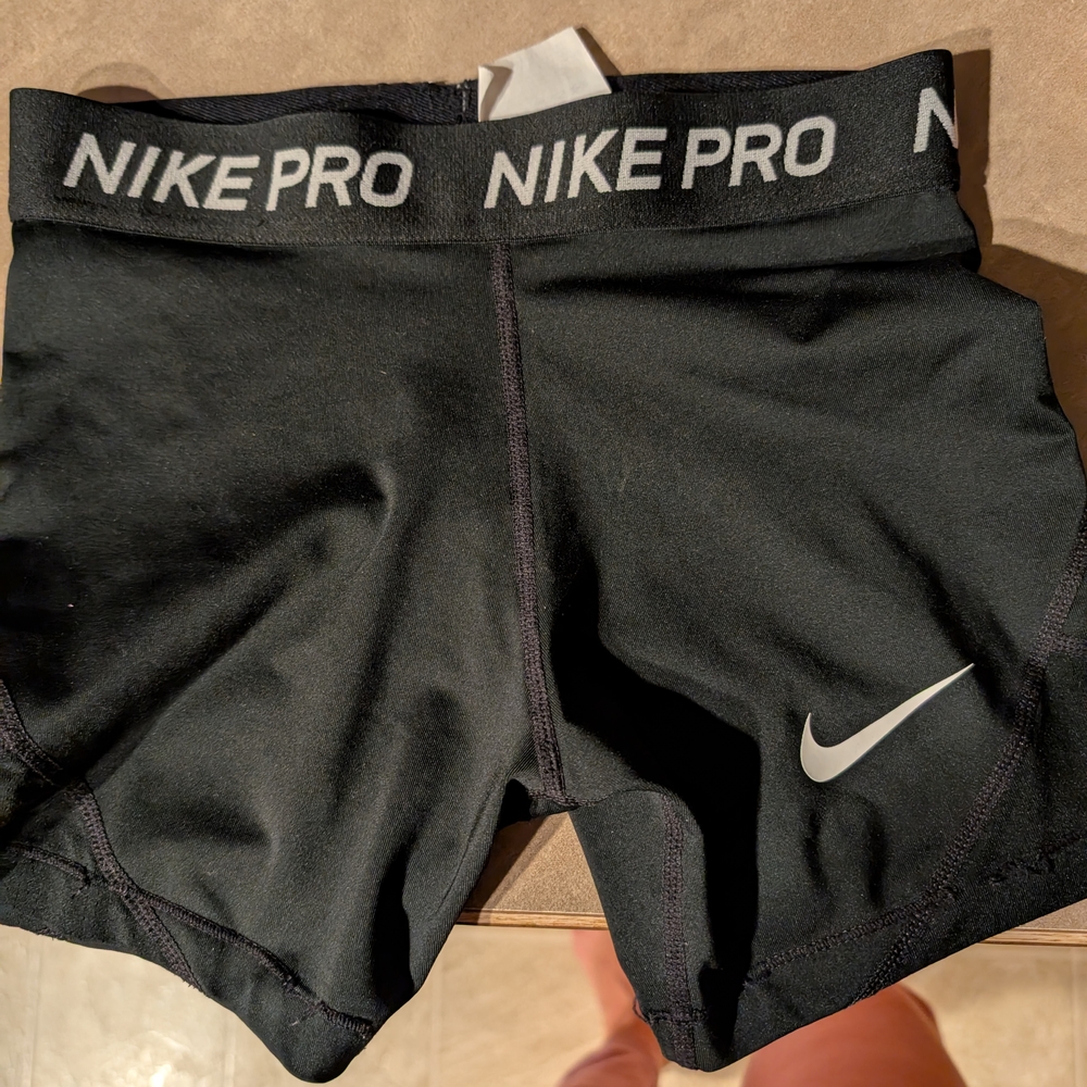 Nike Pro Women's Black Athletic Shorts